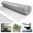 Aluminum Window Screen Mesh Roll, 36 in x 50 ft, 18x16 Mesh,Silver