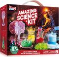 Amazing Science Kits- 85+ Experiments Educational Toys, STEM Activities with Erupting Volcano and Growing Crystal