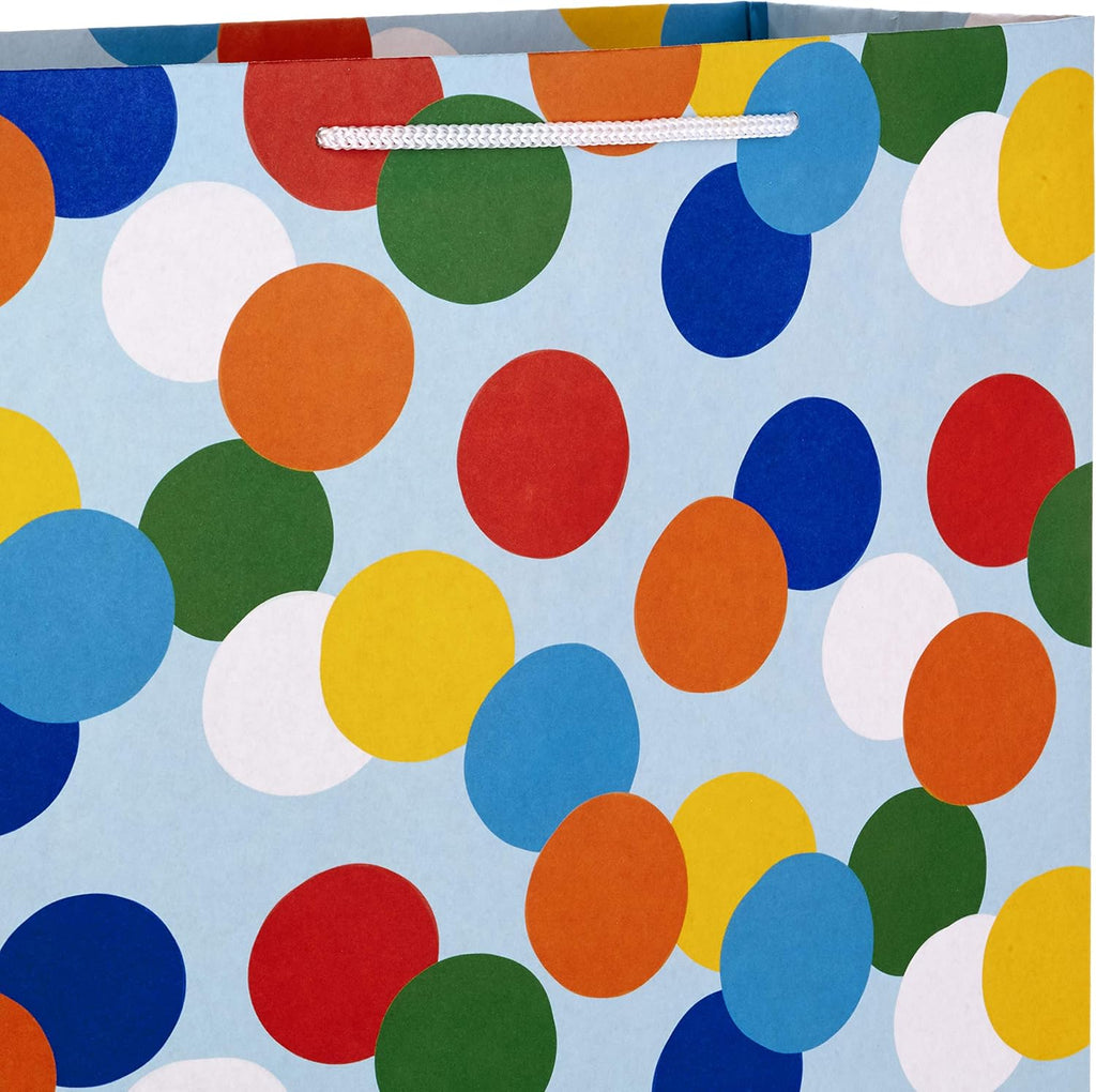 Gift Bag Assortment, 6-Pack, 3 Sizes (Rainbow Designs)
