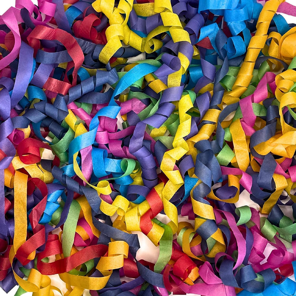 [6 Pack] 12 Inch Confetti Cannons | Multicolor Streamers Poppers for Wedding Celebration, Birthday Party, Pranks