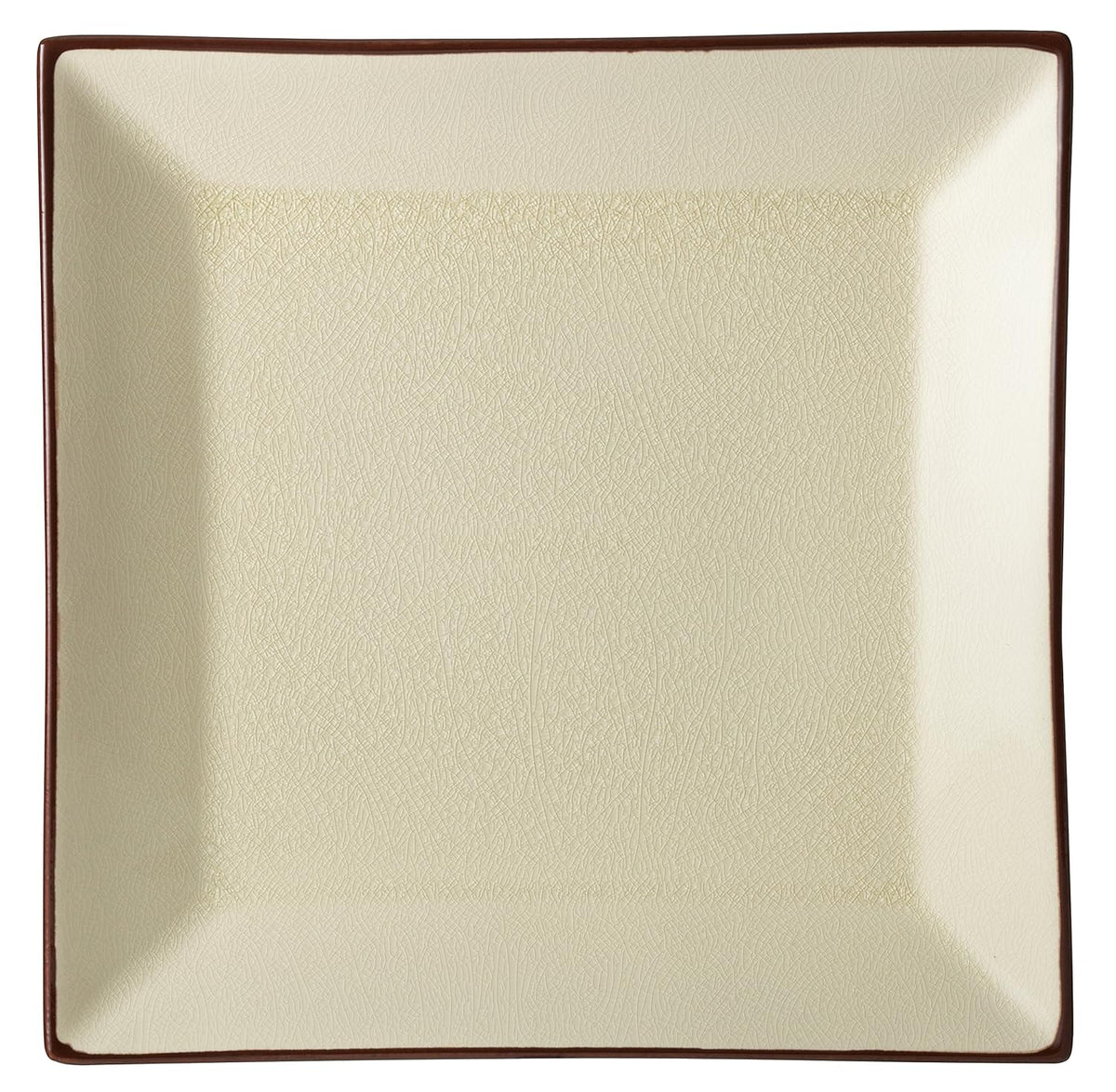 Hospitality Brands HT90027-006 Stone Square Plate 10" (Pack of 6)