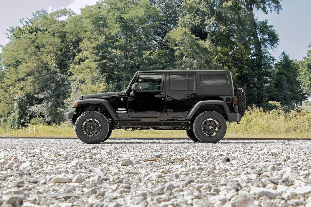 Rough Country 2.5" Lift Kit for 2007-2018 Jeep Wrangler JK Unlimited - 67930