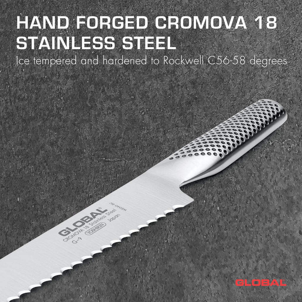 G-9-8-3/4 inch, 22cm Bread Knife, 8.75", Stainless Steel