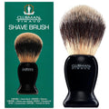 Pinaud Shave Brush – Classic Shaving Brush for Men, Soft Bristles, Ideal for Lathering Shaving Soap, Black Handle, 1