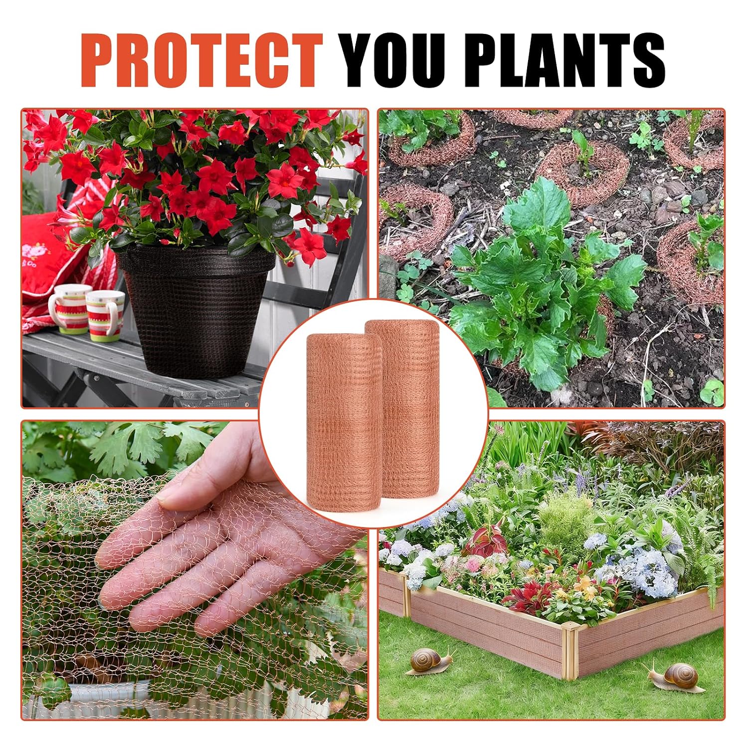 8" x100ft Pure Copper Mesh Rodent Control, Hole Filler for Mice & Rats | Ideal For Slug, Snail, And Mice Control.