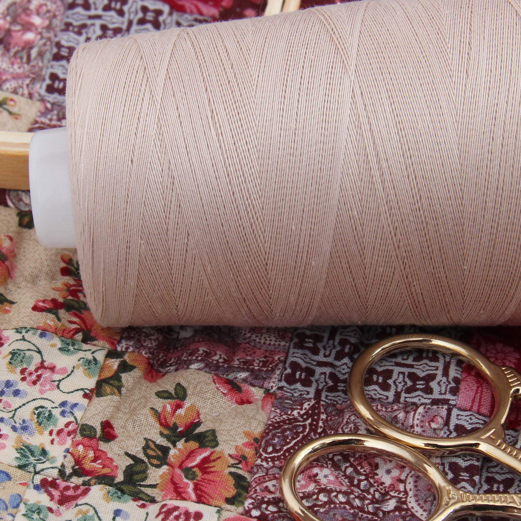 Heavy Duty Cotton Thread, 2500M 40/3, White