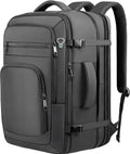 Roomy Travel Backpack, Expandable 40L-50L Carry On Backpack For 17.3" Laptop,TSA Flight Approved Business Travel