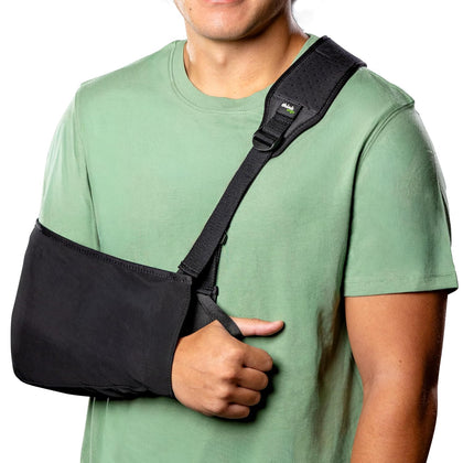 Arm Sling for Shoulder Injury & Rotator Cuff Support – Breathable, Adjustable Arm Sling with Front Buckle, Padded