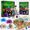 Earth Science Kits for Kids Age 6-8-12-14, Birthstone Gems Dig Kit | Geology Kit with Break Your Own Geodes, Crystal