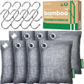 Activated Charcoal Odor Absorber, 8P Nature Odor Eliminator for Strong Odor