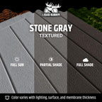 Polyurethane Deck Coating - Textured, Stone Grey, 4 Gallon