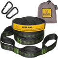 Hammock Straps for Trees – 10ft Heavy-Duty Tree Hanging Kit with Carabiners, 38 Loops & Hooks – Essential Hammock