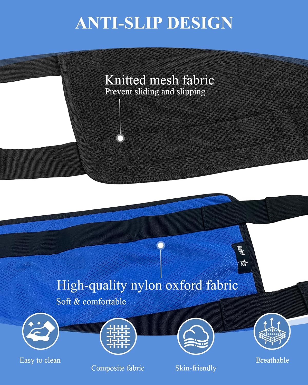 Transfer Sling Lift Assist Gait Belt for Seniors and Disabled