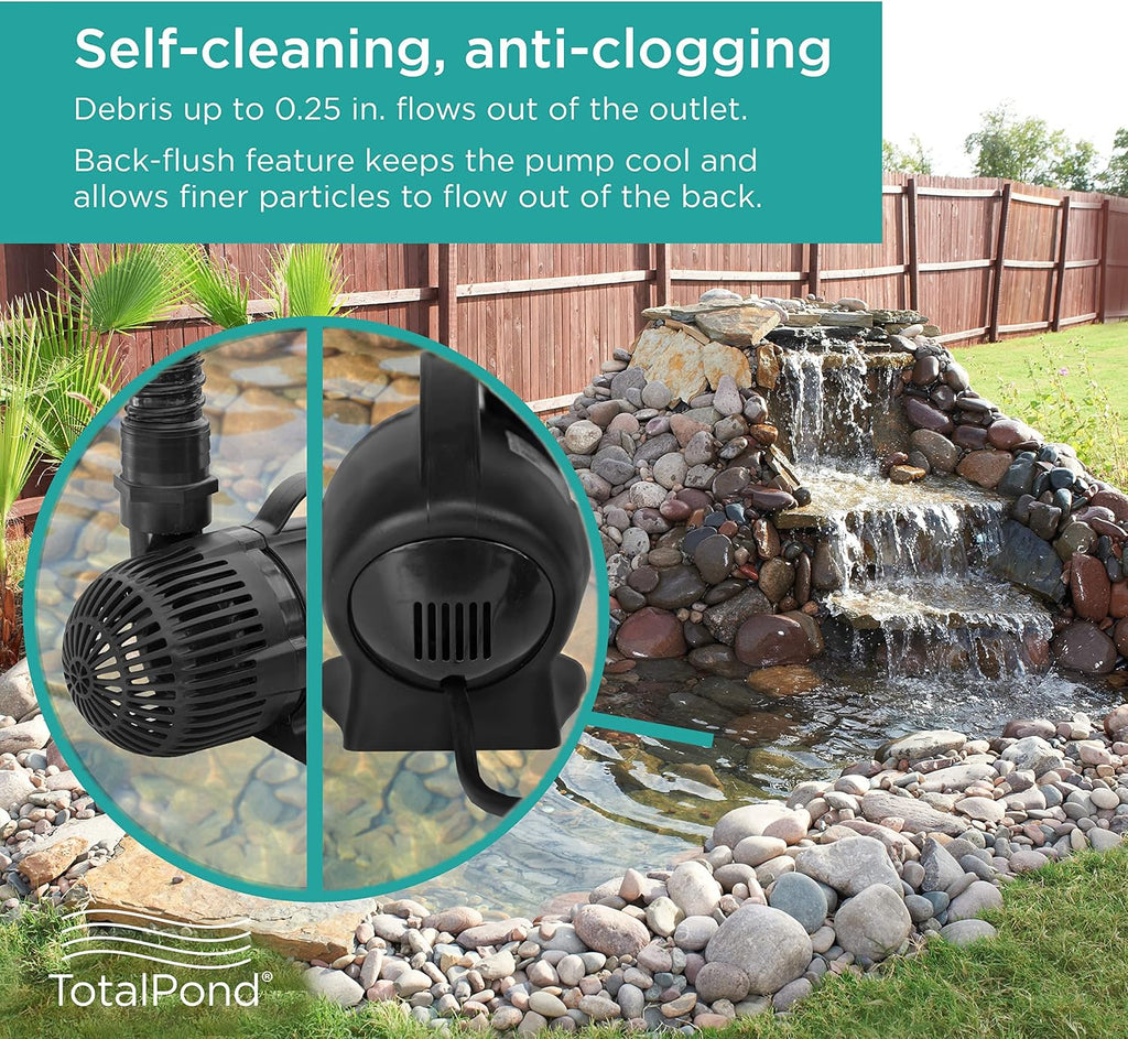 TotalPond 3600 GPH Waterfall pump