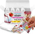 Stain Remover Wipes, 50 Count, Individually Wrapped, Instant Stain Removal