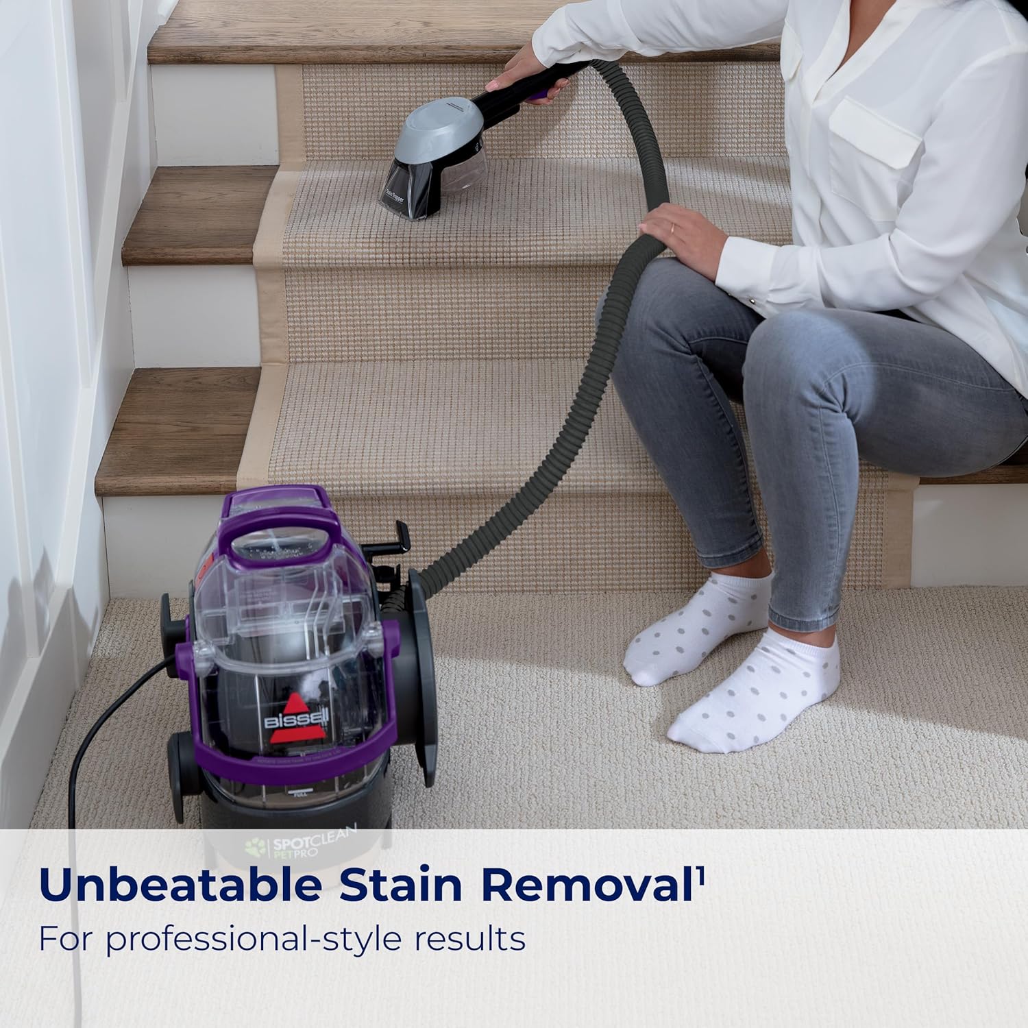 SpotClean Pet Pro Portable Carpet Cleaner, 2458