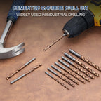 Workkyma #25 Carbide Twist Drill Bit Jobber Drill Bit