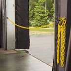 Mr. Chain Plastic Barrier Chain, Yellow, 25 ft Length (50002-25)