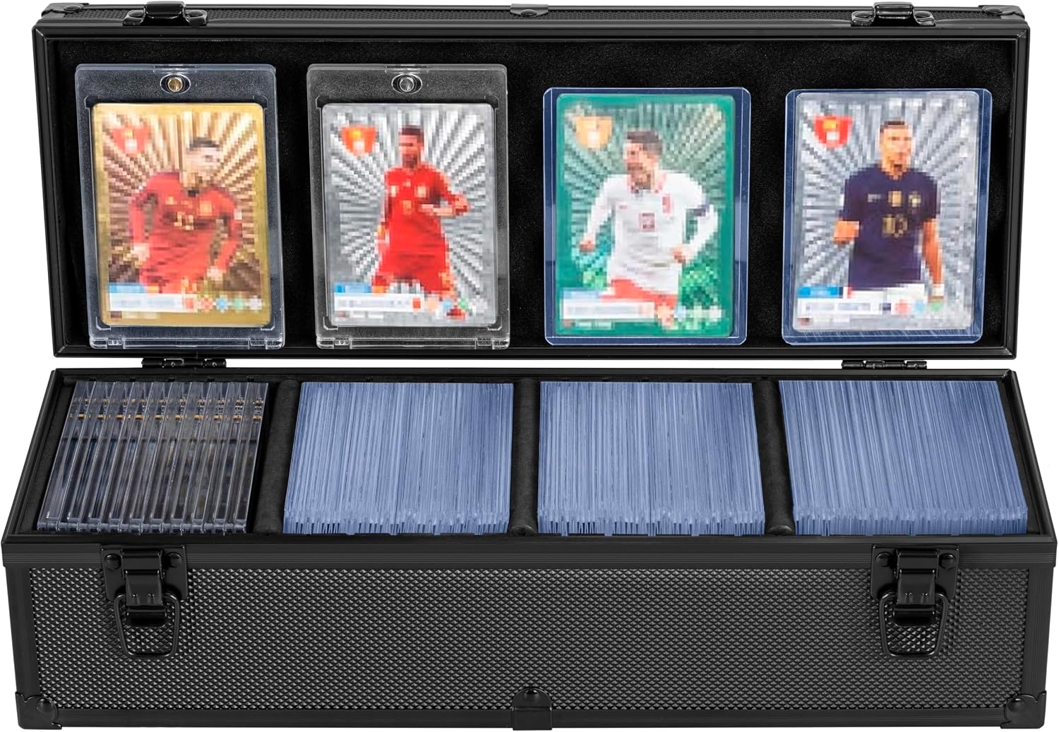 Toploader Storage Box for 3" x 4" 35pt Rigid Card, Magnetic Card Case | Portable Top Loader Card Case with 3