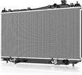 DWVO Aluminum Radiator Compatible with Civic 1.7L 2001-2005, CU2354