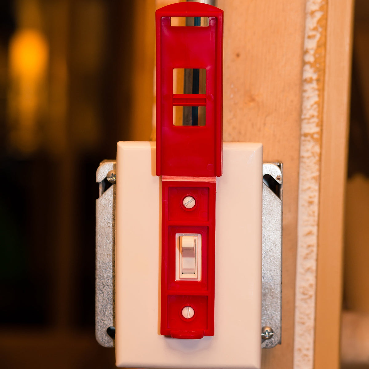 Wall Switch Lockout,Red,3/8 in. Dia. 6064-1 Each
