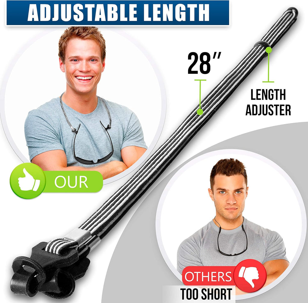Eye Glasses String Holder Straps - Sports Sunglasses Strap for Men Women - Eyeglass Holders Around Neck - Glasses