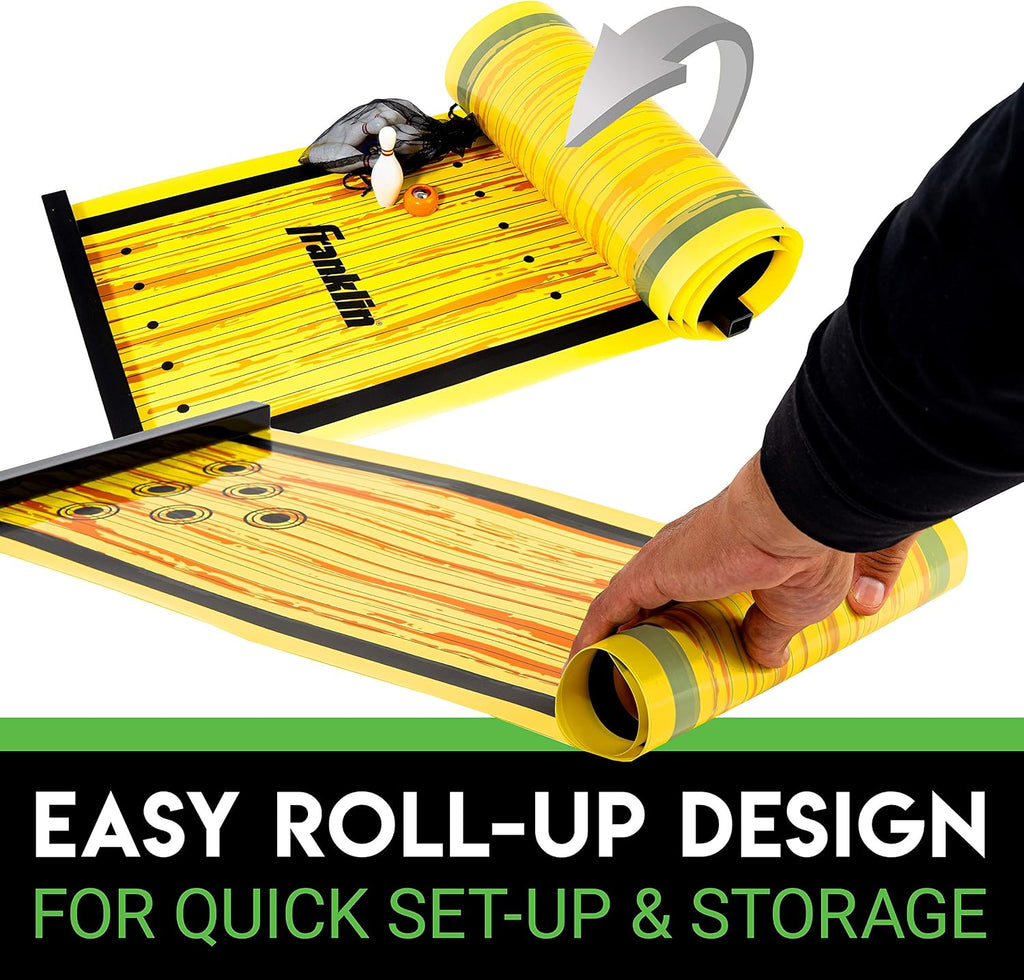 Shuffleboard Table Game Mats – Tabletop Shuffleboard Mats and Pushers – Indoor Shuffleboard Games