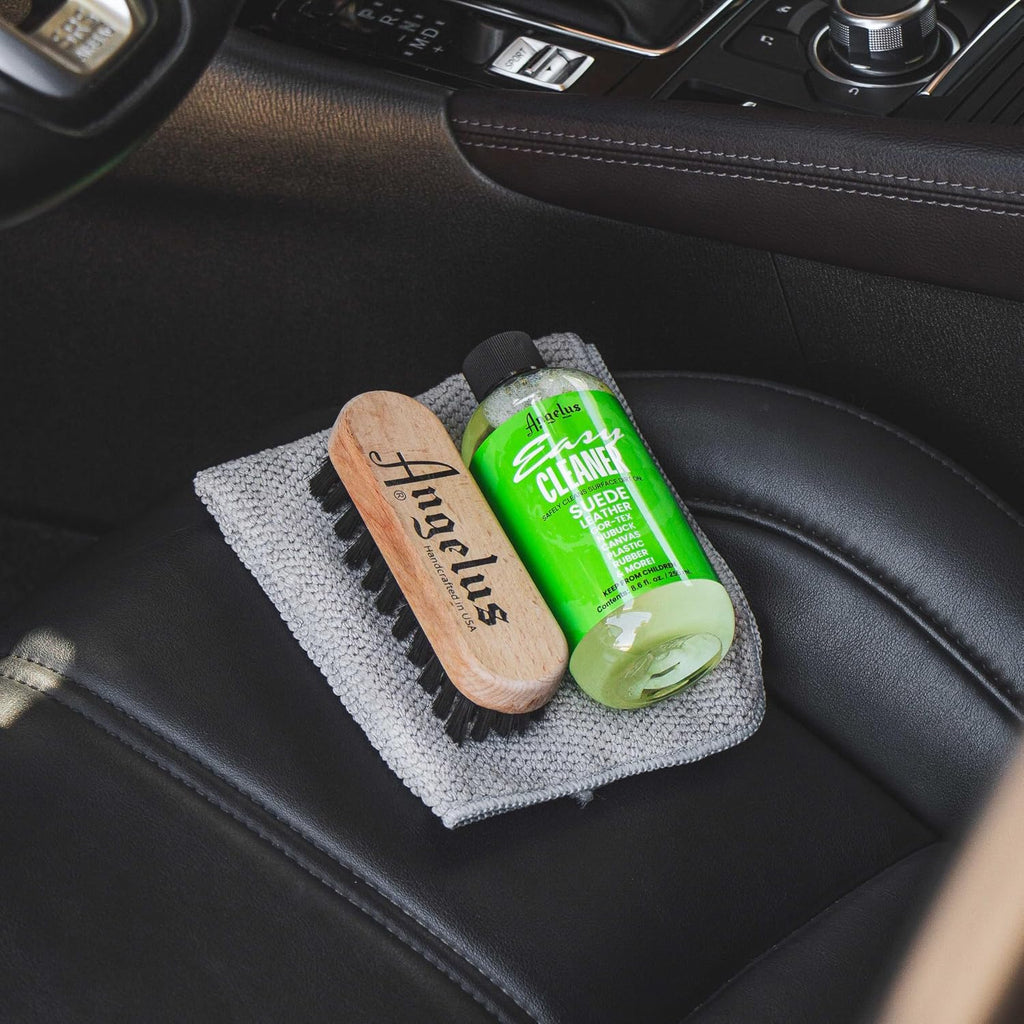 Shoe Cleaner Kit, 8.6 Oz, Brush, Towel - Professional Sneakers, Leather, Nubuck, Suede Shoe Cleaner Kit - Safe on All