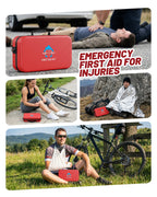 500PCS Waterproof Hard Shell First Aid Kit, Travel