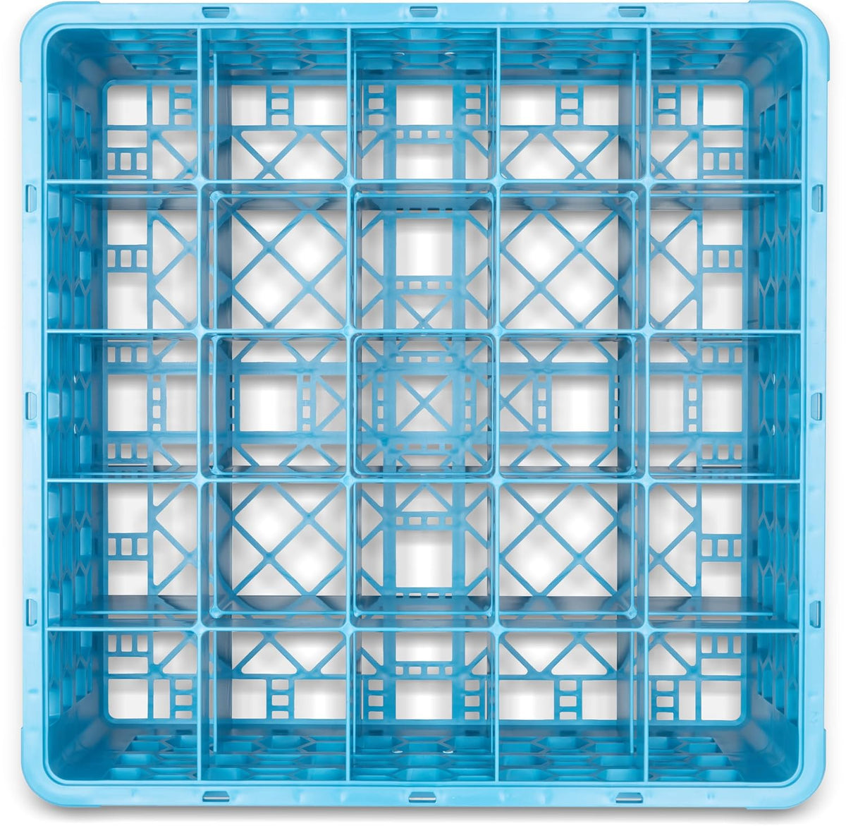 Carlisle Commercial Dishwasher Glass Rack, 25 Compartments, 2 Extenders