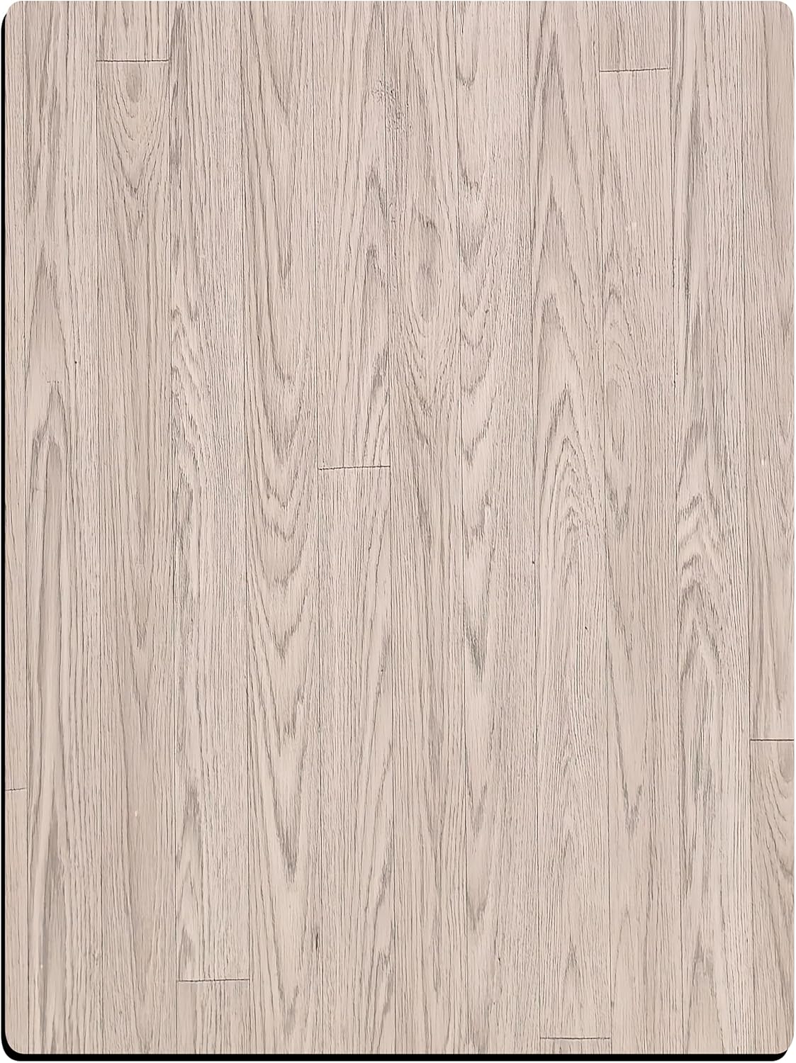 Rhino Mat Wood Grain Fitness Equipment Mat Made in USA | 0.095” Thick PVC Floor Protector for Treadmill, Bike, Rowing