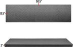 RAGAR 50.5" x 13.5" Reconfigurable & Reusable Protective XP Crosslinked Foam Insert For Hard Rifle Cases (1 Ragar Layer)