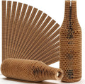 24 Pcs Wine Bottle Protector Sleeves by Honeycomb Paper