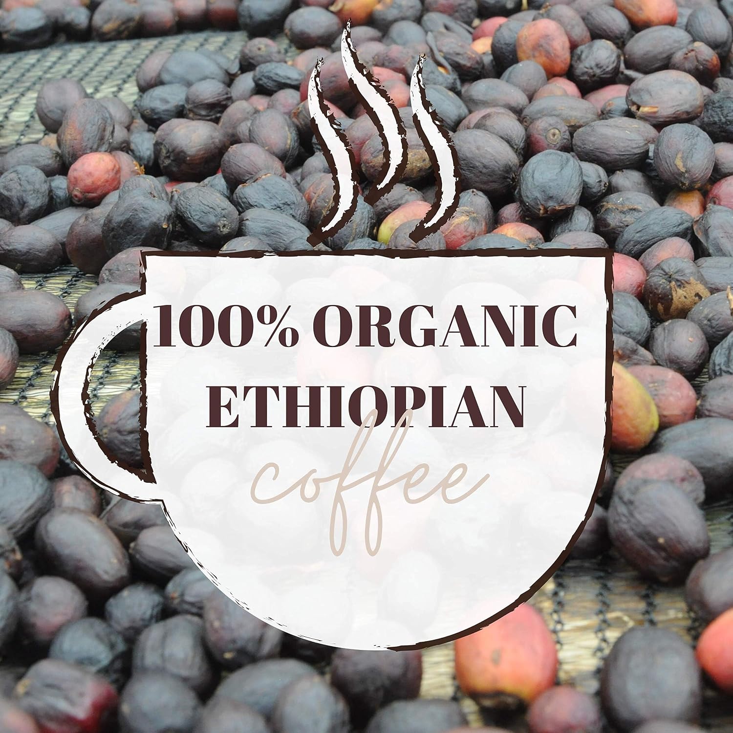 Ethiopian Guji Natural Green Coffee Beans – Unroasted Specialty Grade Heirloom Arabica | Fruity, Complex Single