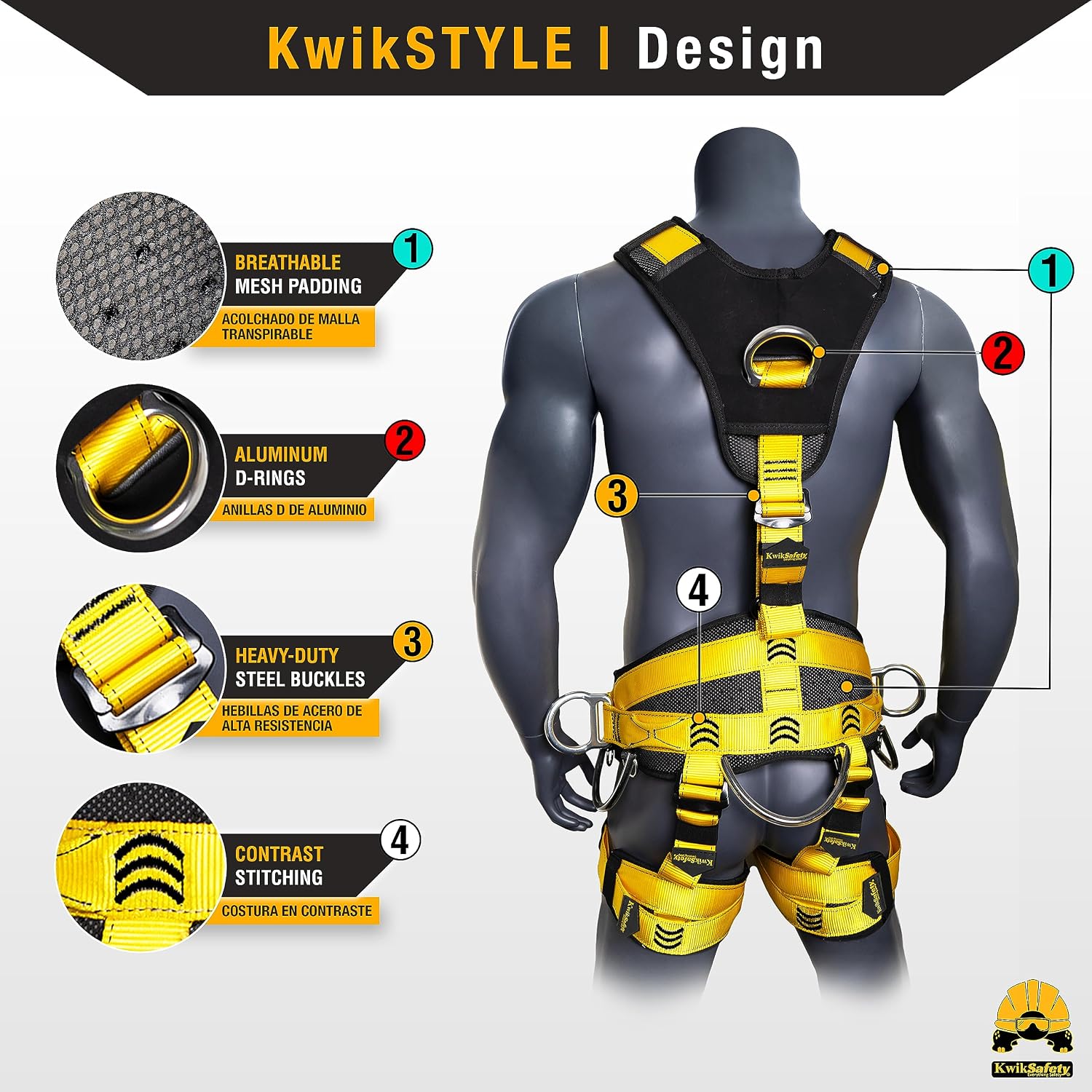 Charlotte, NC - MANDRILL & CANOPY KING Climbing Harness | Half Body, Full Body | Meets EN & CE