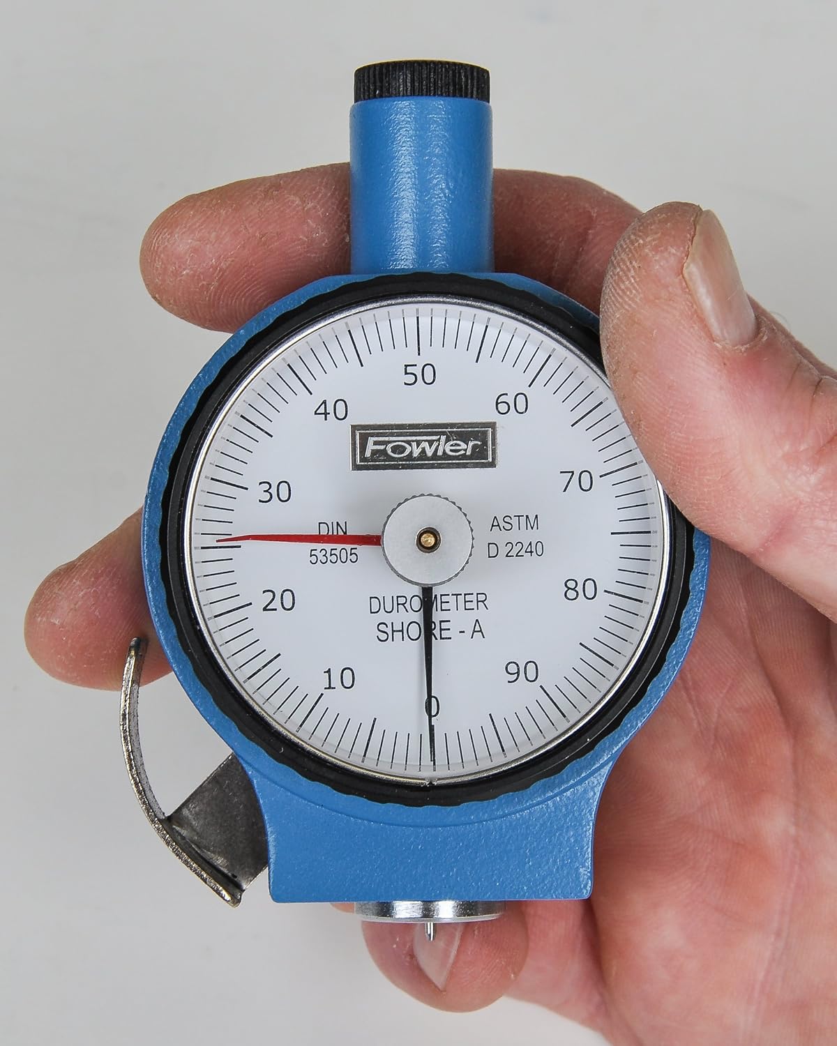 Fowler 53-762-101-0, Portable Durometer With Blunt Taper 35º