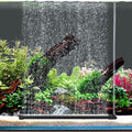 Aquarium Bubble Curtain Wall, Quiet Fish Tank Air Stone with Accessories, High Dissolved Aquarium Bubbler Oxygen