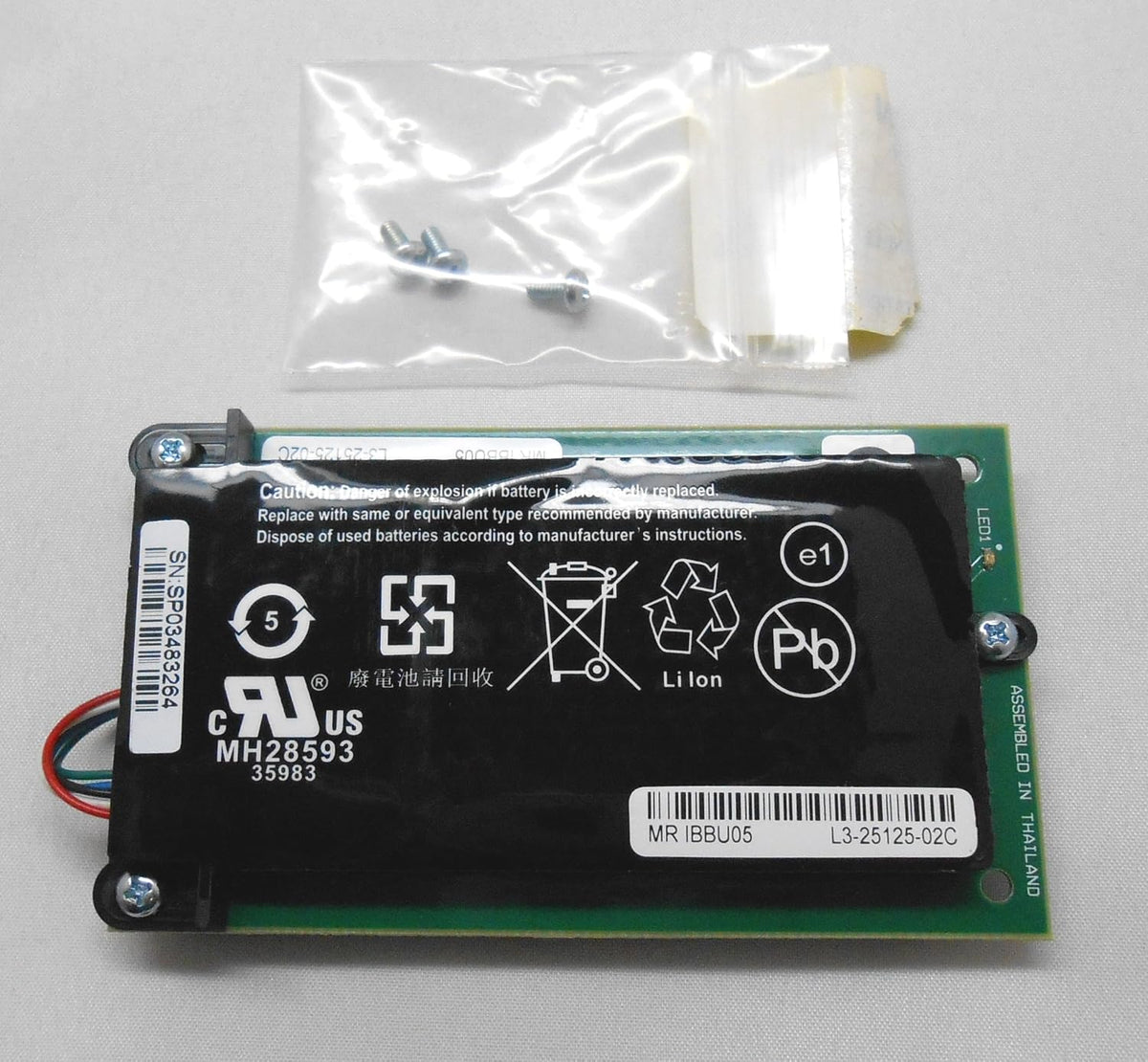 Intel AXXRSBBU6 RAID Smart Battery Backup Option