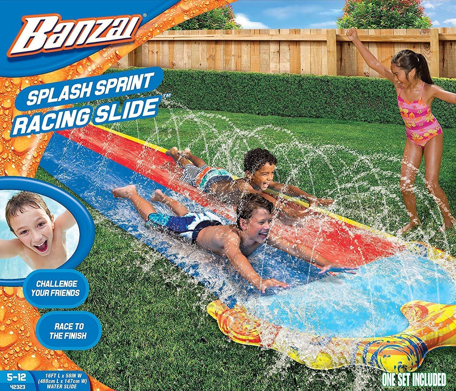 Splash Sprint Racing Slide