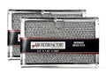 12-Layer 5" x 7.5" Pull Tab Microwave Grease Filter Replacements For Many GE, Frigidaire, Magic Chef & LG Microwave
