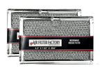 12-Layer 5" x 7.5" Pull Tab Microwave Grease Filter Replacements For Many GE, Frigidaire, Magic Chef & LG Microwave