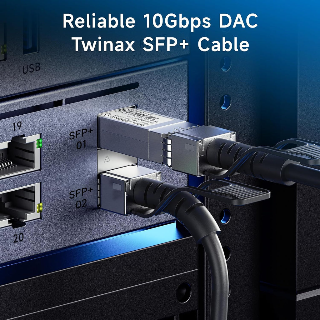 Cable Matters 10Gbps DAC Twinax SFP+ Cable, 1m/3.3ft