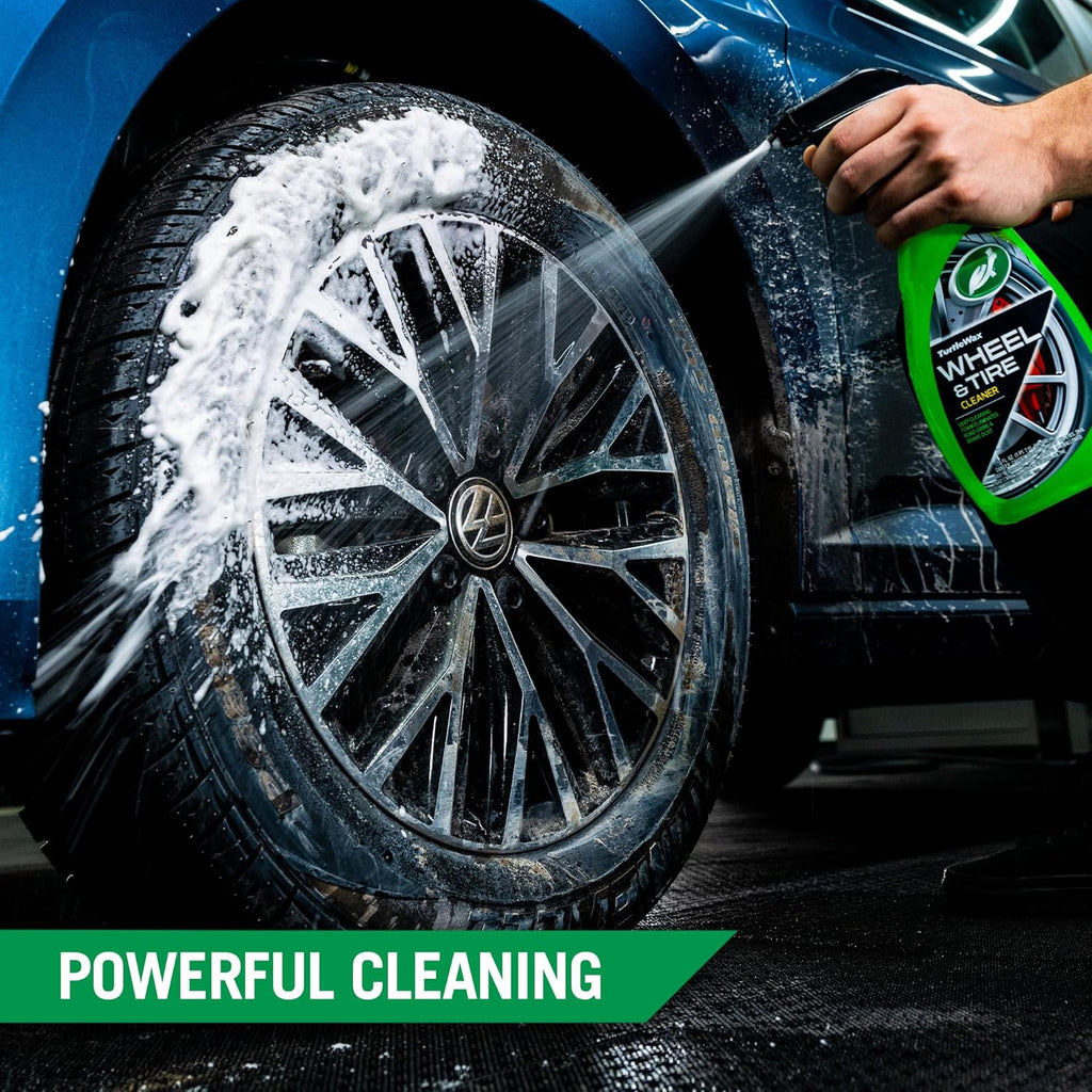 Inside & Out Ultimate Car Care Kit, Includes Car Wash Soap, Spray Wax, Interior Cleaner & Deodorizer, Tire & Wheel