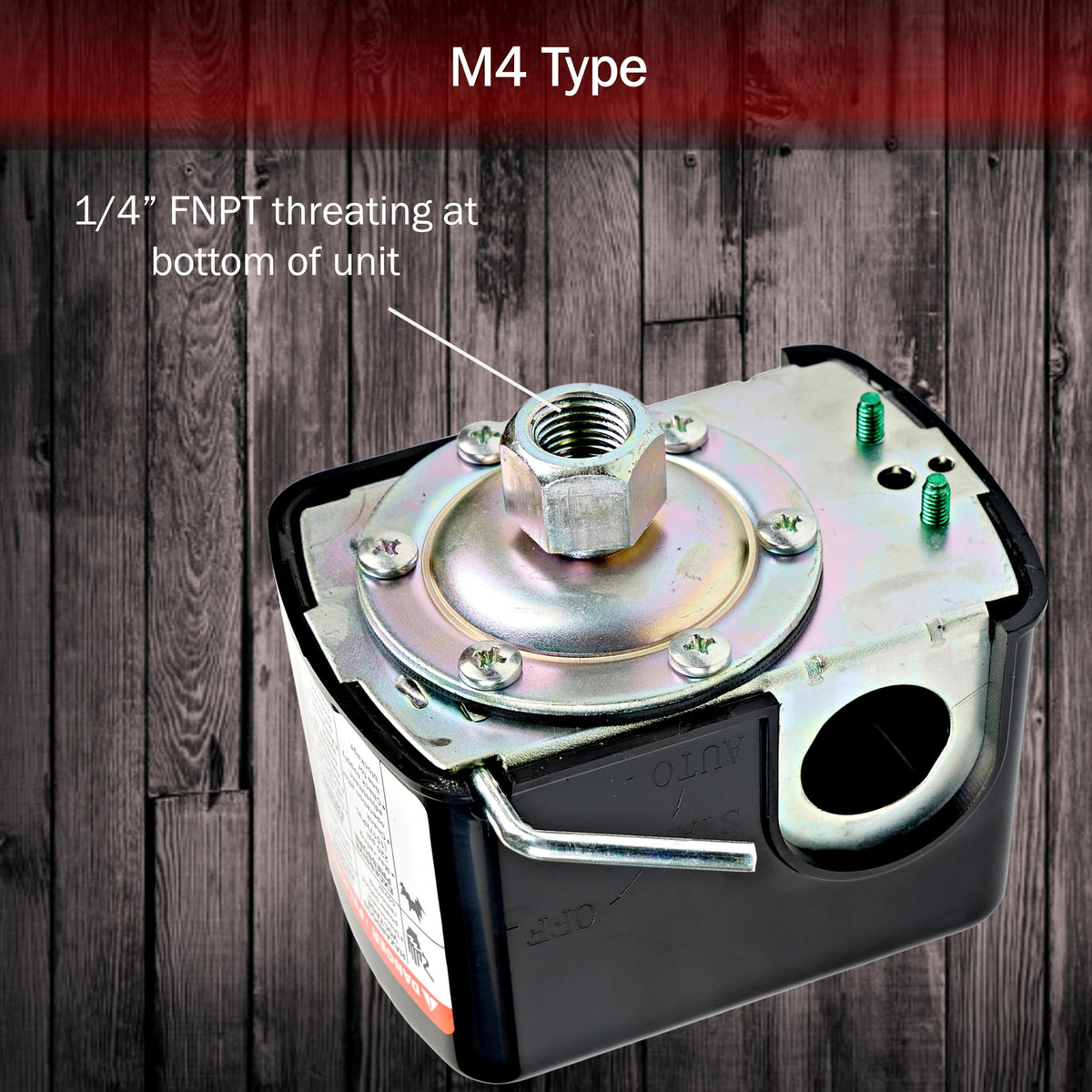Red Lion Low Pressure Pump Cut-Off Switch for Well Pumps and Jet Pumps
