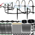 Drip Irrigation System Kit with Atomizing Copper Nozzles 100 feet