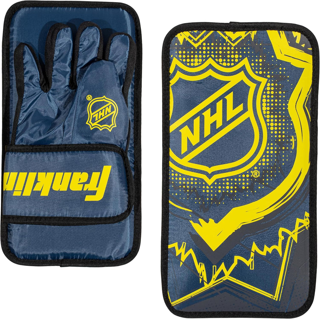 Franklin Sports Extreme Street Hockey Goalie Set | Beginner-Ready Gear, Includes Blocker + Catch Glove + Leg Pads
