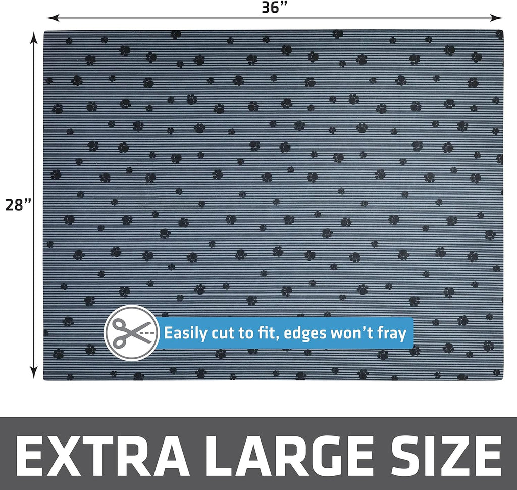 Cat Litter Box Mat, Litter Trapping Mat, Waterproof, Urine-Proof, Absorbent, Machine Washable, Soft on Paws, Contains
