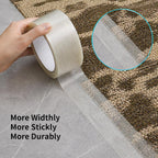 Strapping Tape 2 Inch x 35 Yards 1 Rolls, Heavy Duty Tape for Cargo, Clear Packing Tape Reinforced with Mono