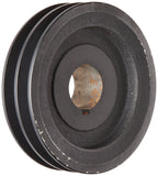 Martin 2AK104 1 FHP Sheave BS, 3L/4L or A Belt Section, 2 Grooves, 1" Bore, Class 30 Gray Cast Iron, 10.25" OD, 2420 max RPM, 9.66" Pitch Diameter/10 Datum