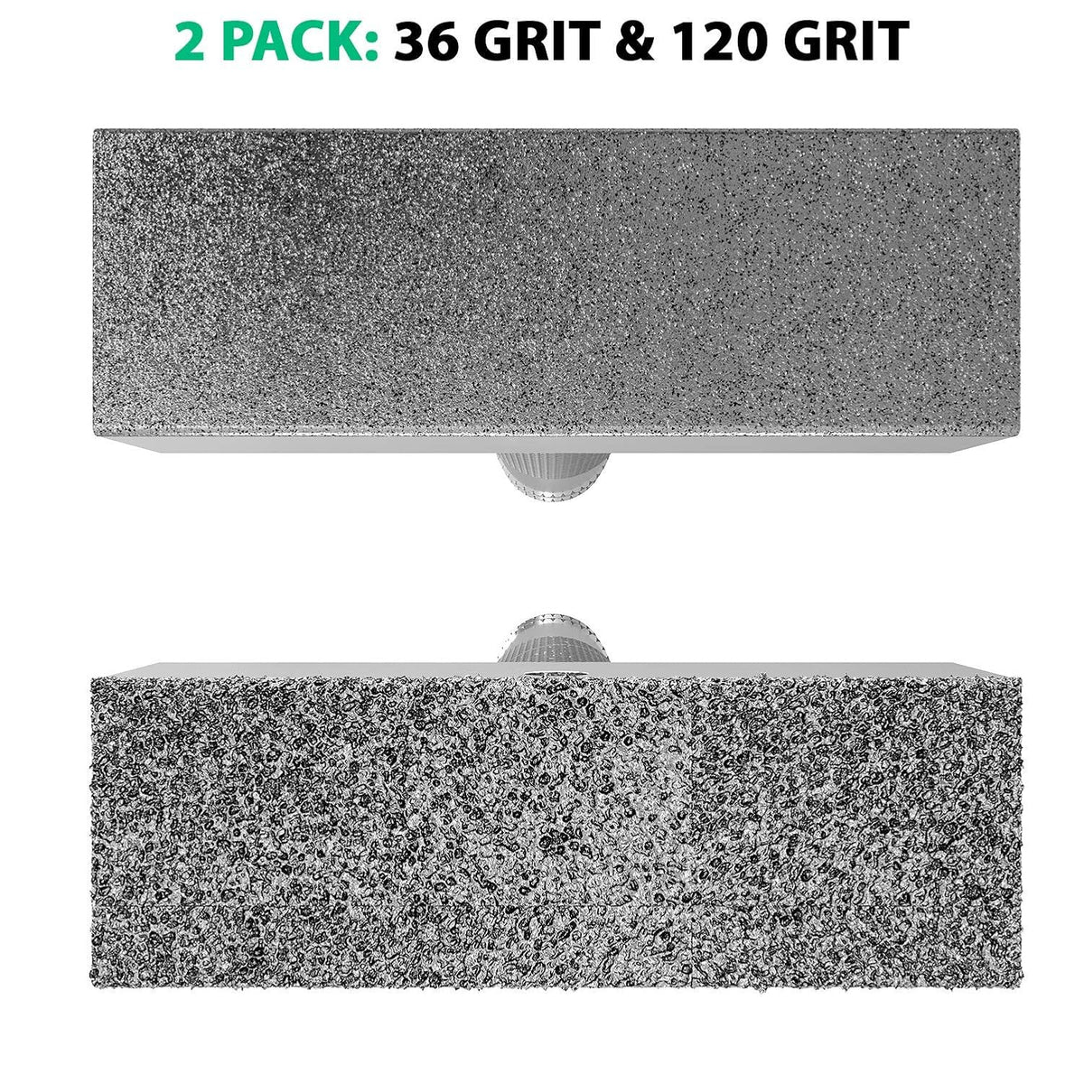 ATLIN Grinding Wheel Dressing Tool - 36 Grit & 120 Grit Diamond Dresser